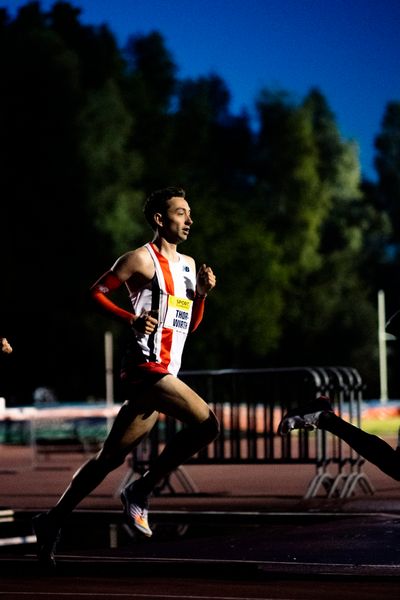 Maximilian Thorwirth (SFD 75 Duesseldorf-Sued) ueber 5000m am 28.05.2022 waehrend der World Athletics Continental Tour IFAM Oordegem in Oordegem